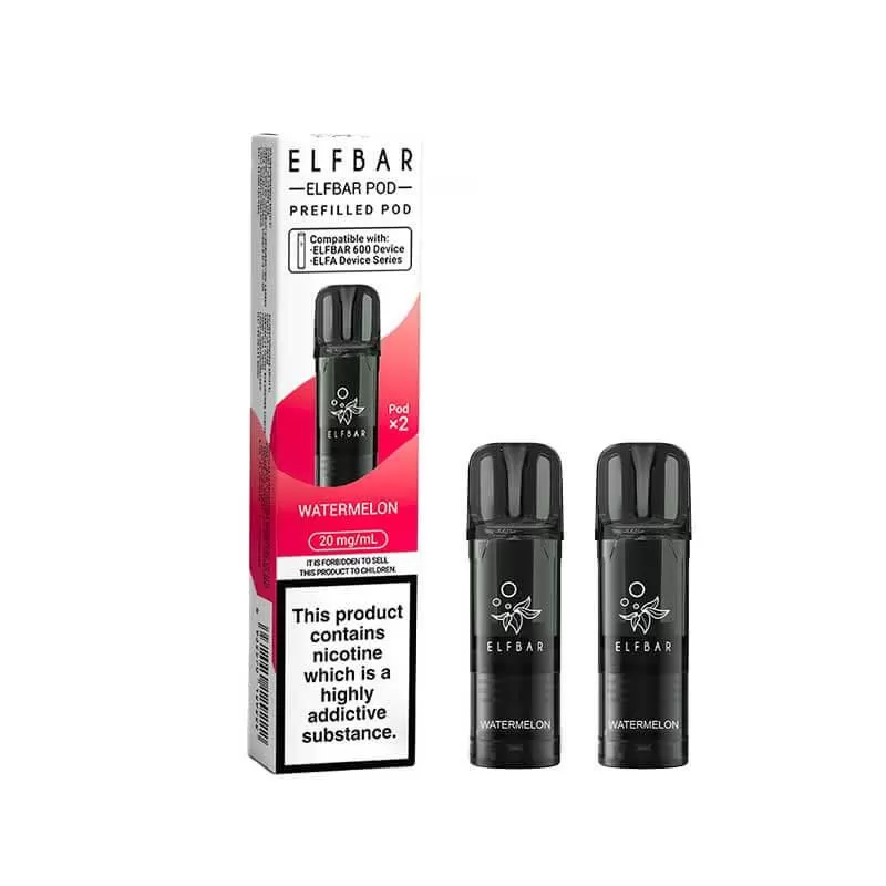 Elf Bar 600 Prefilled Vape Pods – 2-Pack - Mad Blue