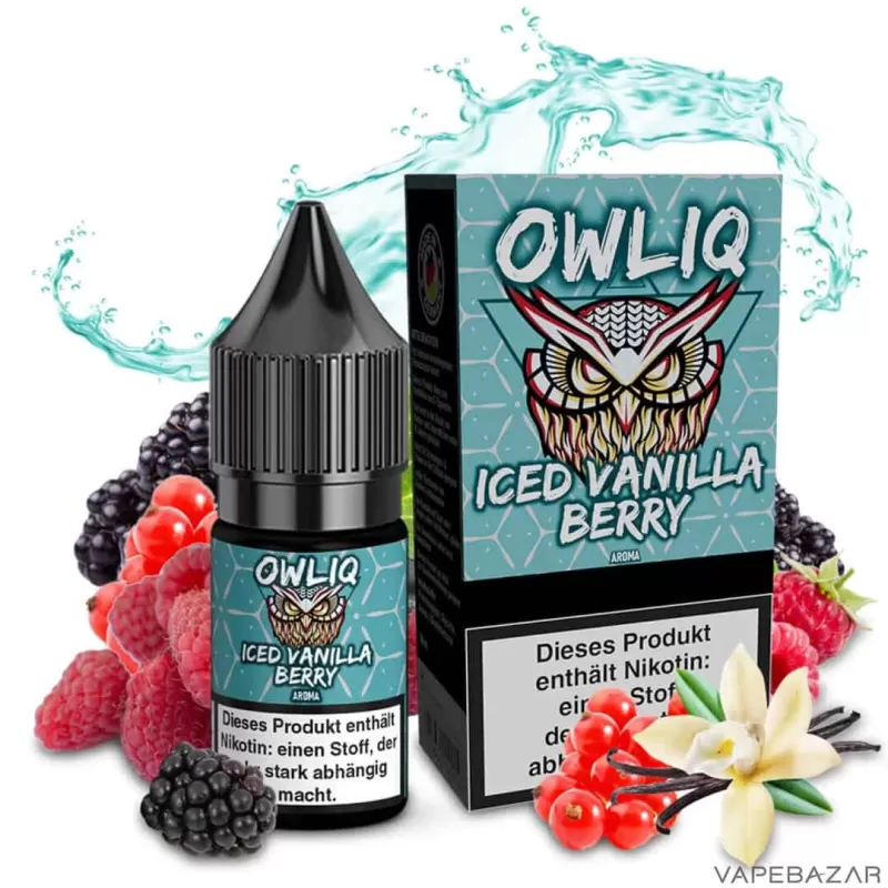 Owliq Liquid – Iced Vanilla Berry - Vapebazar