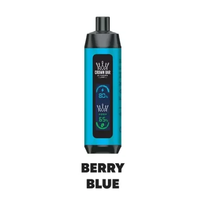 Berry Blue – Al Fakher Crown Bar Disposable 8000 Puffs - Vape Product