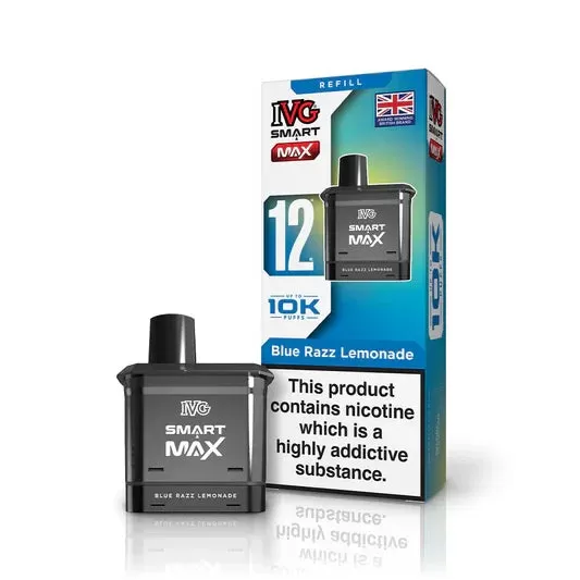 IVG Smart Max Prefilled Pods - Blue Raspberry Ice - Image 3