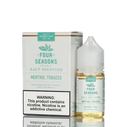 Four Seasons Salt Nicotine - Menthol Tobacco - 30ml - 30mg