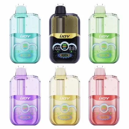 iJoy XP200K Refillable Disposable Kit - Blue Razz Ice, Cool Mint