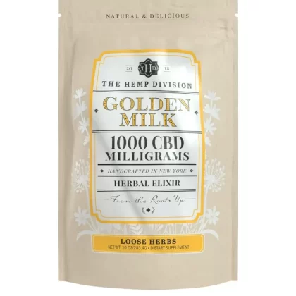 The Hemp Division Golden Milk – 1,000 MG CBD (Loose, 10 oz. Bag) - Vape Store