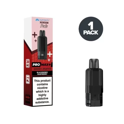 Blackberry Raspberry Hayati Pro Max Plus Prefilled Pods