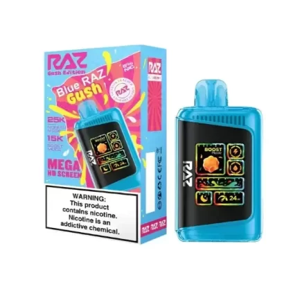 Blue Raz Gush – RAZ LTX DC25000 Disposable Vape