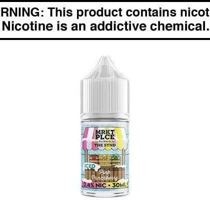 ICED PINK PUNCH BERRY BY MRKT PLCE SALTS 30ML - Vapejuice