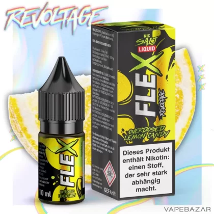 Revoltage Flex – Overdosed Lemon Candy - 10mg/ml, 20mg/ml