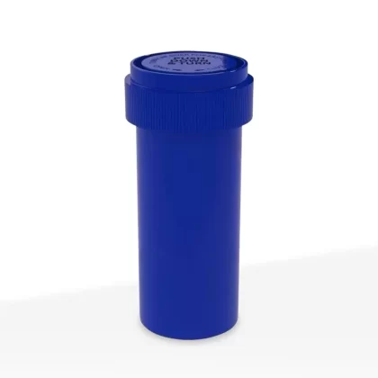 Child Resistant | Opaque Blue Reversible Cap Vials | 16 Dram – 3 Grams – 230 Count