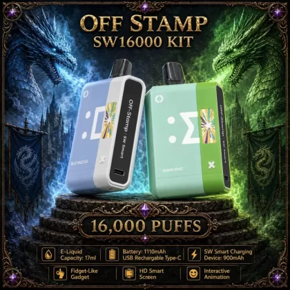 Off-Stamp SW16000 Kit - Green Apple Blast (WHT Series)