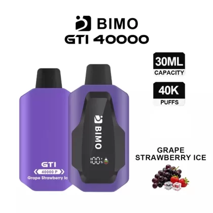 BIMO GTI 40000 Puffs – Grape Strawberry Ice - Ozvapeone (348CEC)