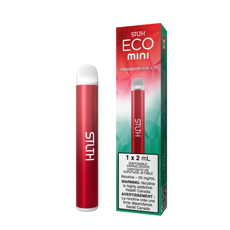 STLTH ECO MINI - Strawberry Kiwi Ice - 20 mg/mL (wholeseller) - Excise ON, 20 mg/mL (wholeseller) - Excise AB (E741D2)