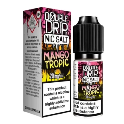 Mango Tropic Nic Salt E-Liquid by Double Drip (10ml) - 20mg