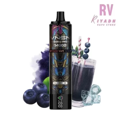 VNSN QUAKE PRO 14000 Puffs Disposable Vape – Blueberry Ice
