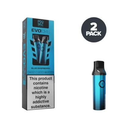 Blue Raspberry Pod Salt Evolve Pre-Filled Pods