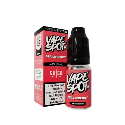 Vape Spot Strawberry E-Liquid 10ml - 12mg