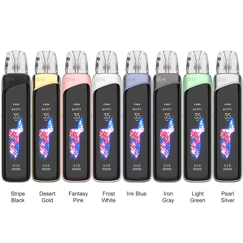Uwell Caliburn G4 Pro Pod Kit 1800mAh - Pearl Silver - Image 2