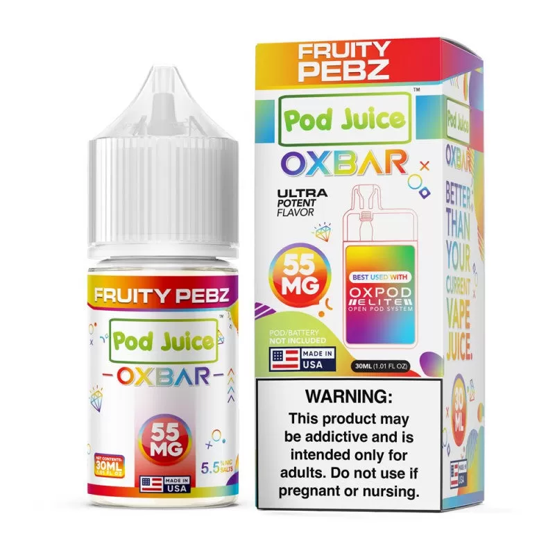 Pod Juice SALT Synthetic E-Liquid 30ml - Cookies and Cream / 20mg - Vapeciga - Image 2