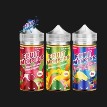 FRUIT MONSTER 100ML - Blueberry Raspberry Lemon / 3 MG