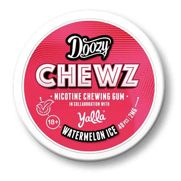 Doozy Chewz Nicotine Chewing Gum 2mg - Vape Co - Image 3