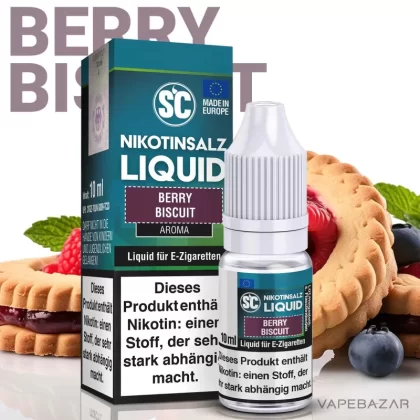 SC Salt Liquid – Berry Biscuit - Vapebazar