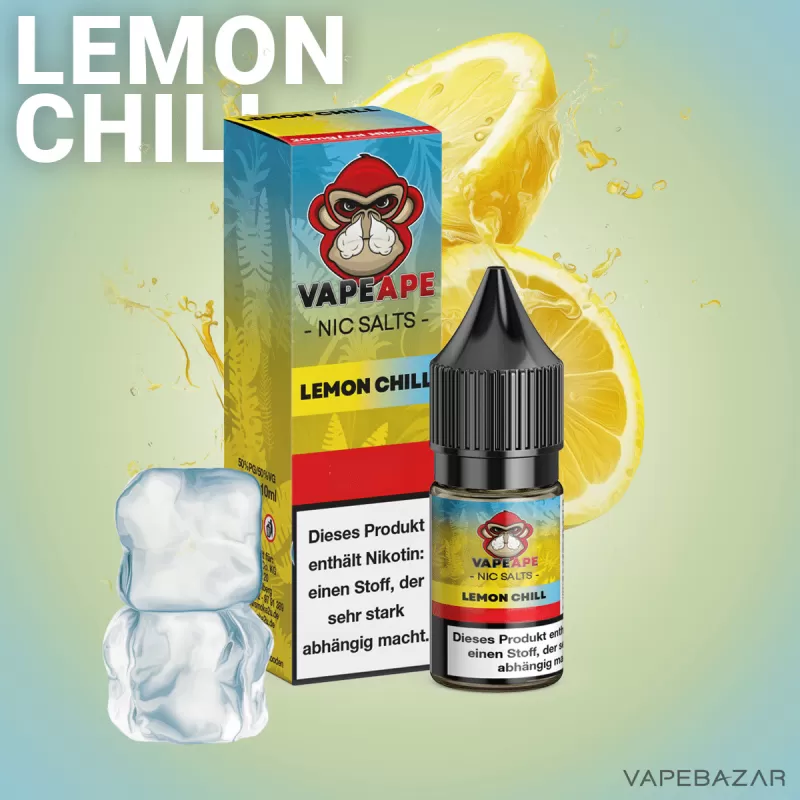 VapeApe – Lemon Chill – Nic Salts - Vapebazar