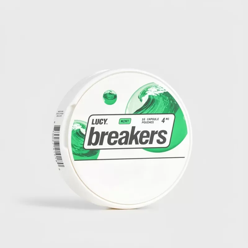 Lucy Breakers Nicotine Pouches – Mint, Tobacco-Free