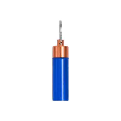 Capsule Caddy Keychain for Dosing Capsules