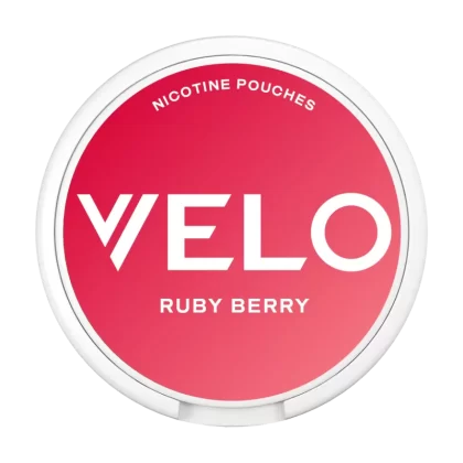 Ruby Berry Velo Nicotine Pouches - 4mg (Discontinued) - Ecigwizard