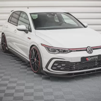 MAXTON DESIGN RACING DURABILITY FRONT SPLITTER (+FLAPS) VW GOLF 8 GTI (2022-2024)