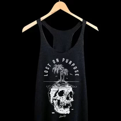 StonerDays Lost On Purpose Racerback Tank Top