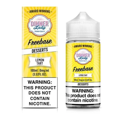Dinner Lady Lemon Tart TFN 100mL Freebase Vape Juice