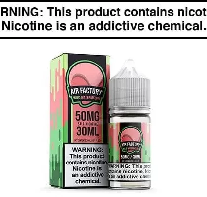 WILD WATERMELON BY AIR FACTORY SALT 30ML - Vapejuice