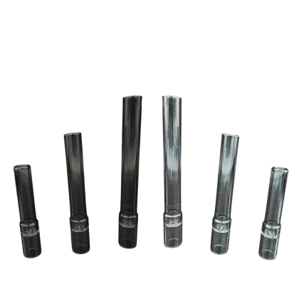 Glass Mouthpiece Smoked or Clear (Choose Size) for Solo 3 by VGoodiEZ
