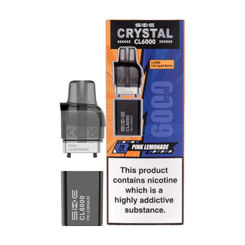 Pink Lemonade SKE Crystal CL6000 Pods - Vapeshop Co