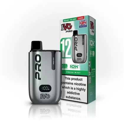 IVG Pro 12 Fresh Mint Vape Kit - Ecigdepot