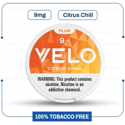 Buy Velo Plus Citrus Chill 9MG Nicotine Pouch Online