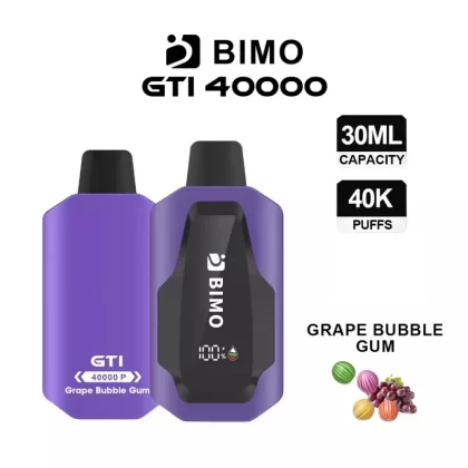 BIMO GTI 40000 Puffs – Grape Bubble Gum - Ozvapeone (1F5AB3)