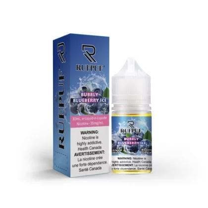 RufPuf Bubbly Blueberry Ice Nic Salt – 30ml - Vape Product, Vape Product