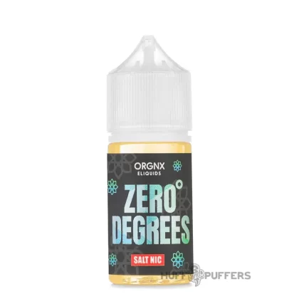 Orgnx Salt – Zero Degrees 30mL - Nicotine Strength#35mg>50mg