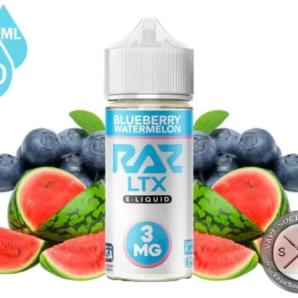 Blueberry Watermelon Pod Juice x RAZ LTX 100ml