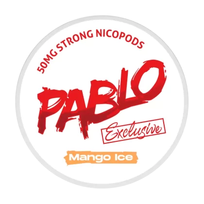 Mango Ice Pablo Nicotine Pouches - 50mg - Vape Product (C4E703)