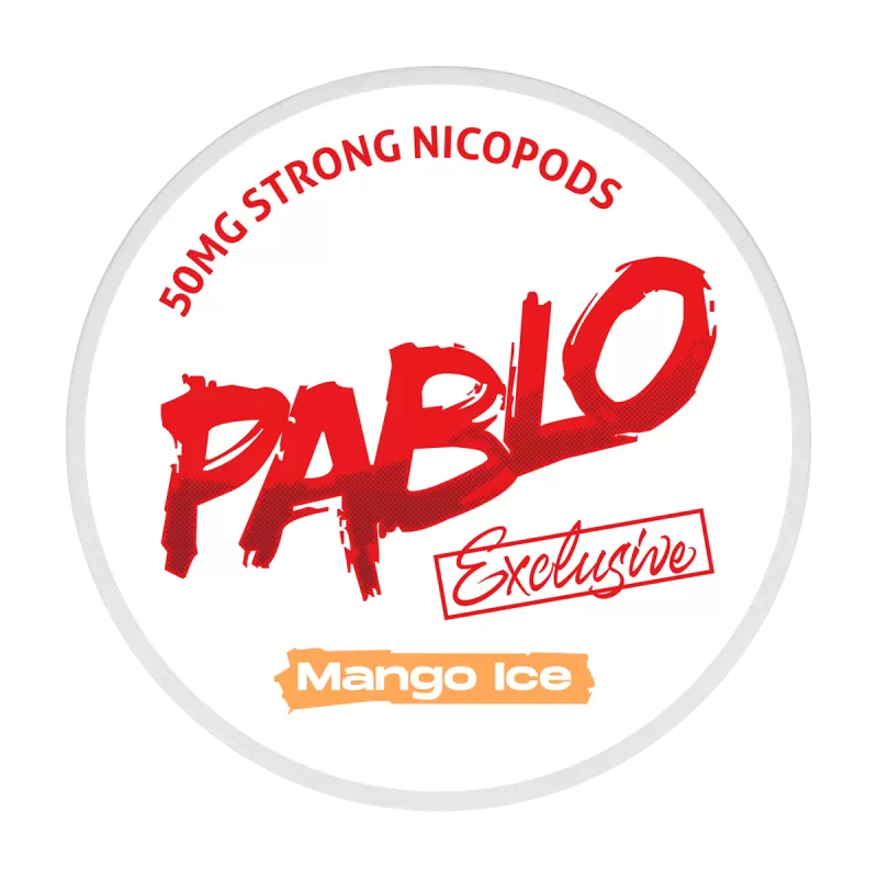 Mango Ice Pablo Nicotine Pouches - 50mg - Vape Product (C4E703)