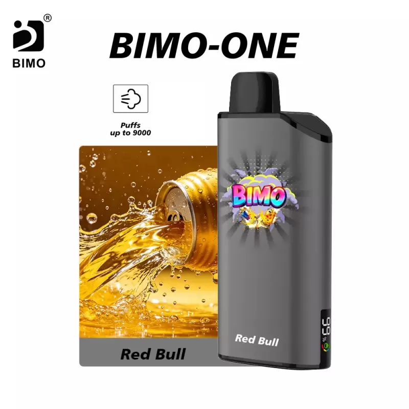 BIMO ONE 9000 Puffs – Red Bull - Ozvapeone (0189CE)