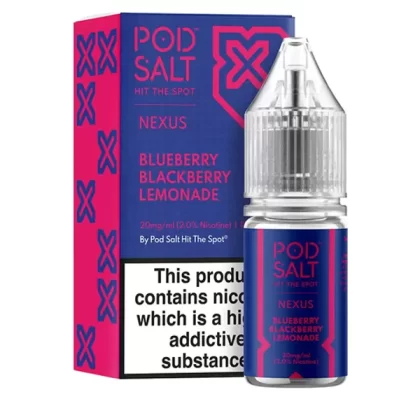 Blueberry Blackberry Lemonade Nexus Pod Salt Nic Salt E-liquid