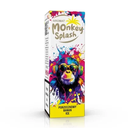 Longfill Aromat Monkey Splash 8/10ml Porzeczkowy Banan Ice