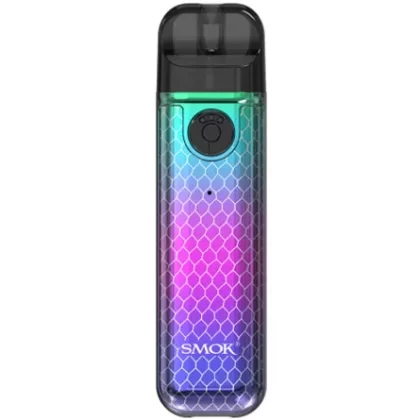 SMOK Novo 4 Mini Pod Kit - Silver Black Cobra - Vaporider Deals