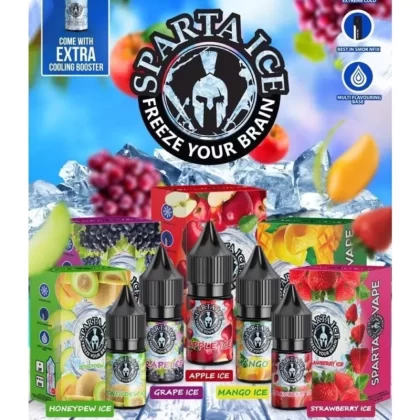 Sparta Ice Salt / Sparta Creamy Salt 10ml - Vapeandgo Com My