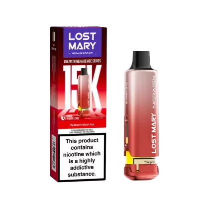 Watermelon Ice Lost Mary NERA15K Refill Pack - Ecigwizard