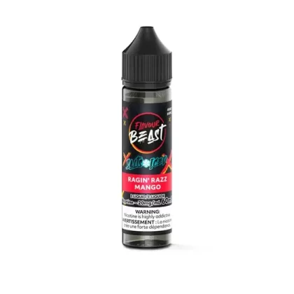 Flavour Beast E-Liquid 60ml Salt – Ragin’ Razz Mango (ICED)