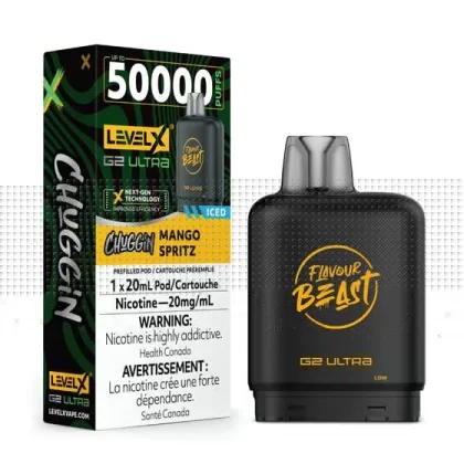 Level X Flavour Beast Chuggin’ G2 Ultra – Mango Spritz (ICED)